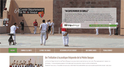 Desktop Screenshot of initiation-pelote-basque.com